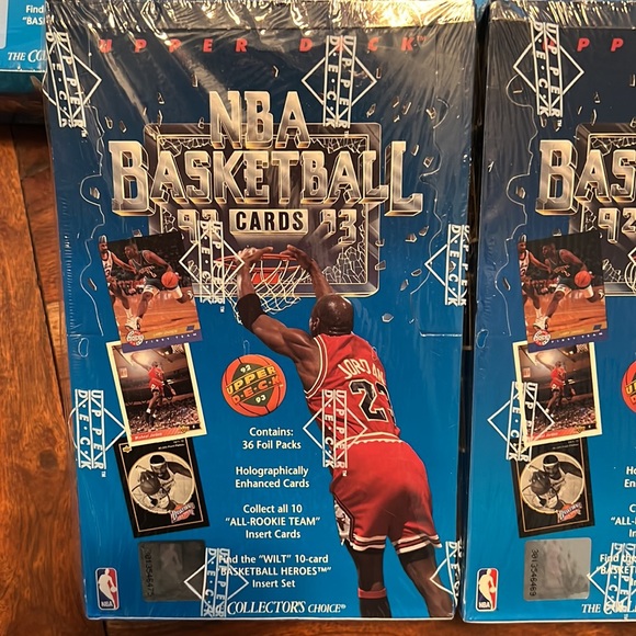Upper Deck NBA 1992-1993 basketball cards. - Picture 2 of 4